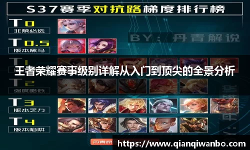王者荣耀赛事级别详解从入门到顶尖的全景分析