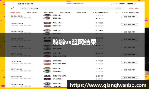 鹈鹕vs篮网结果