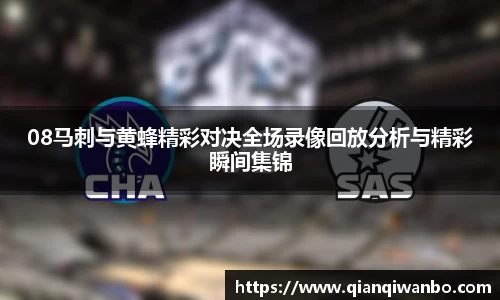 08马刺与黄蜂精彩对决全场录像回放分析与精彩瞬间集锦